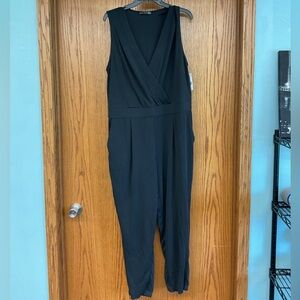 NWT Black Tape Black Jumpsuit Size US X